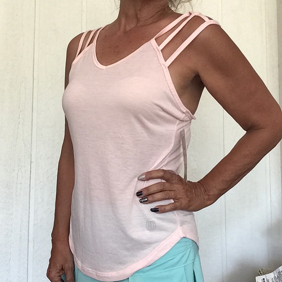 BALANCE COLLECTION BY MARIKA PINK CAGED TANK NWT S - Picture 3 of 11